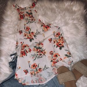 Floral tank- super cute for summer!!